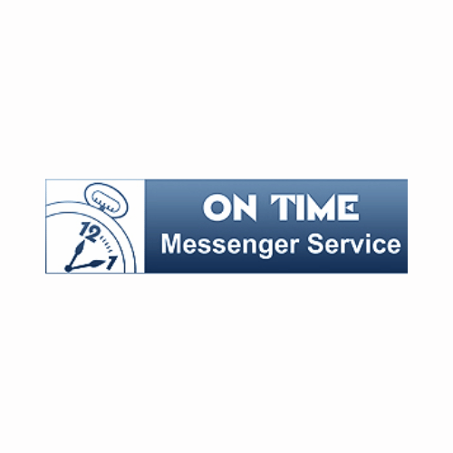 On Time Messenger Service
 logo